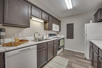 Kitchen with dishwasher